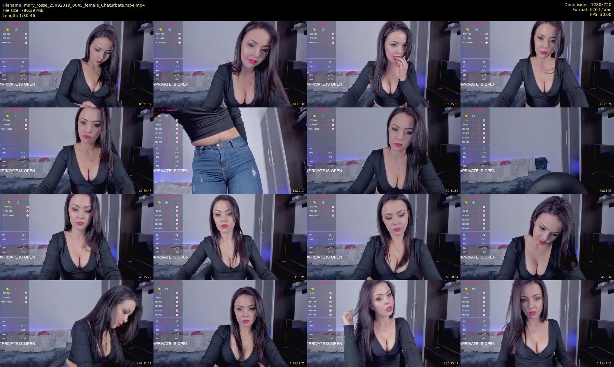 mary_rosse — 91 minute Chaturbate couple cam show recording, 720p, Sep 25, 2019