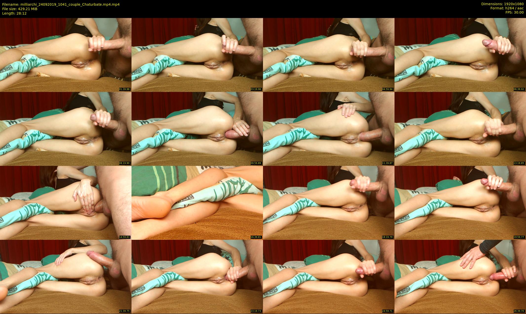 milliarchi — 29 minute Chaturbate couple cam show recording, 1080p, Sep 24, 2019