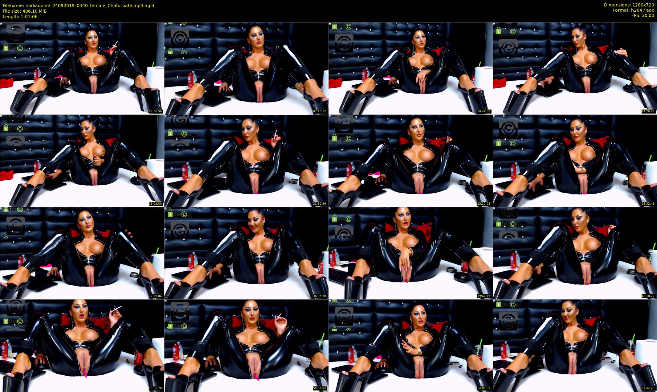 nadiaquine — 62 minute Chaturbate female cam show recording, 720p, Sep 24, 2019