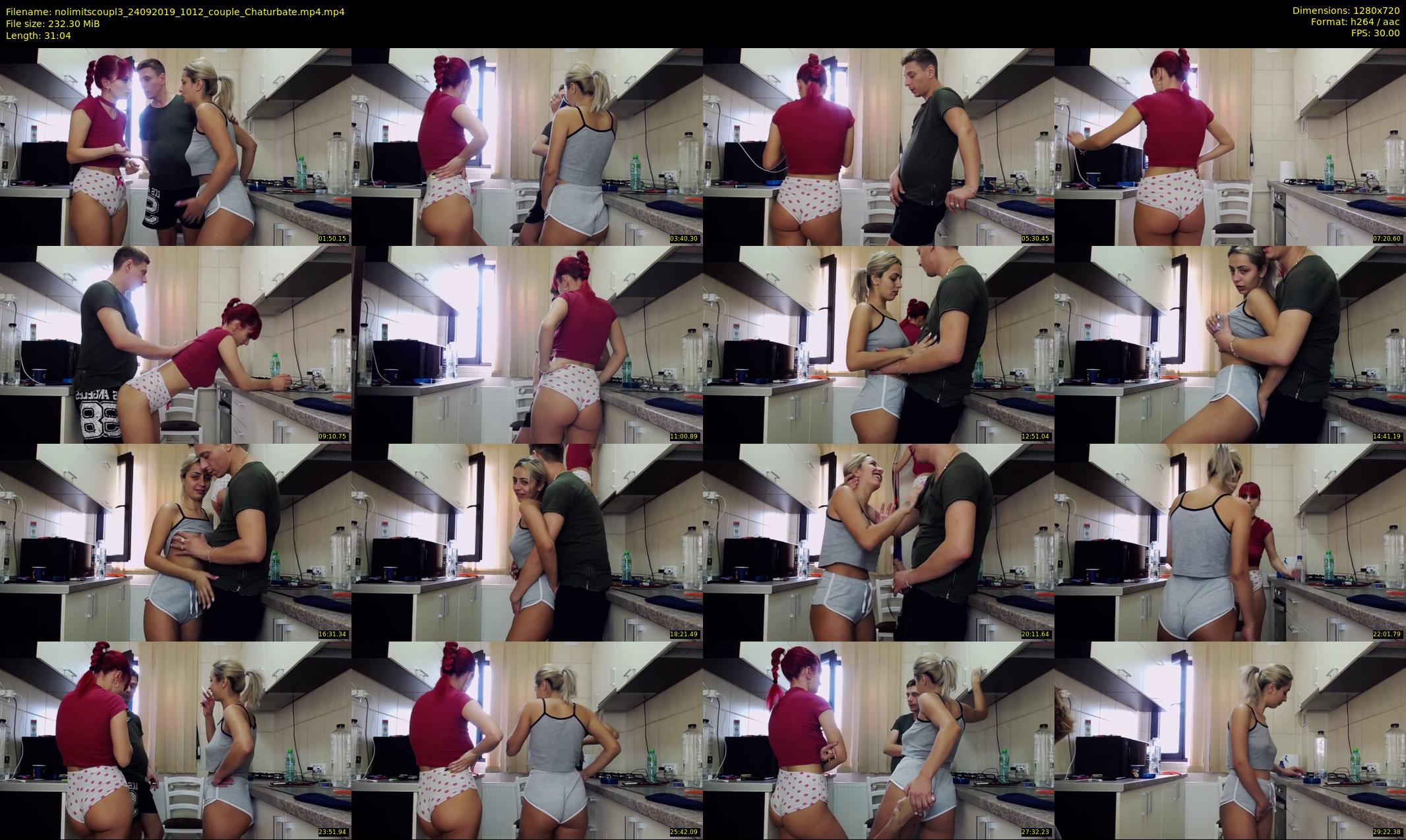 nolimitscoupl3 — 32 minute Chaturbate couple cam show recording, 720p, Sep 24, 2019