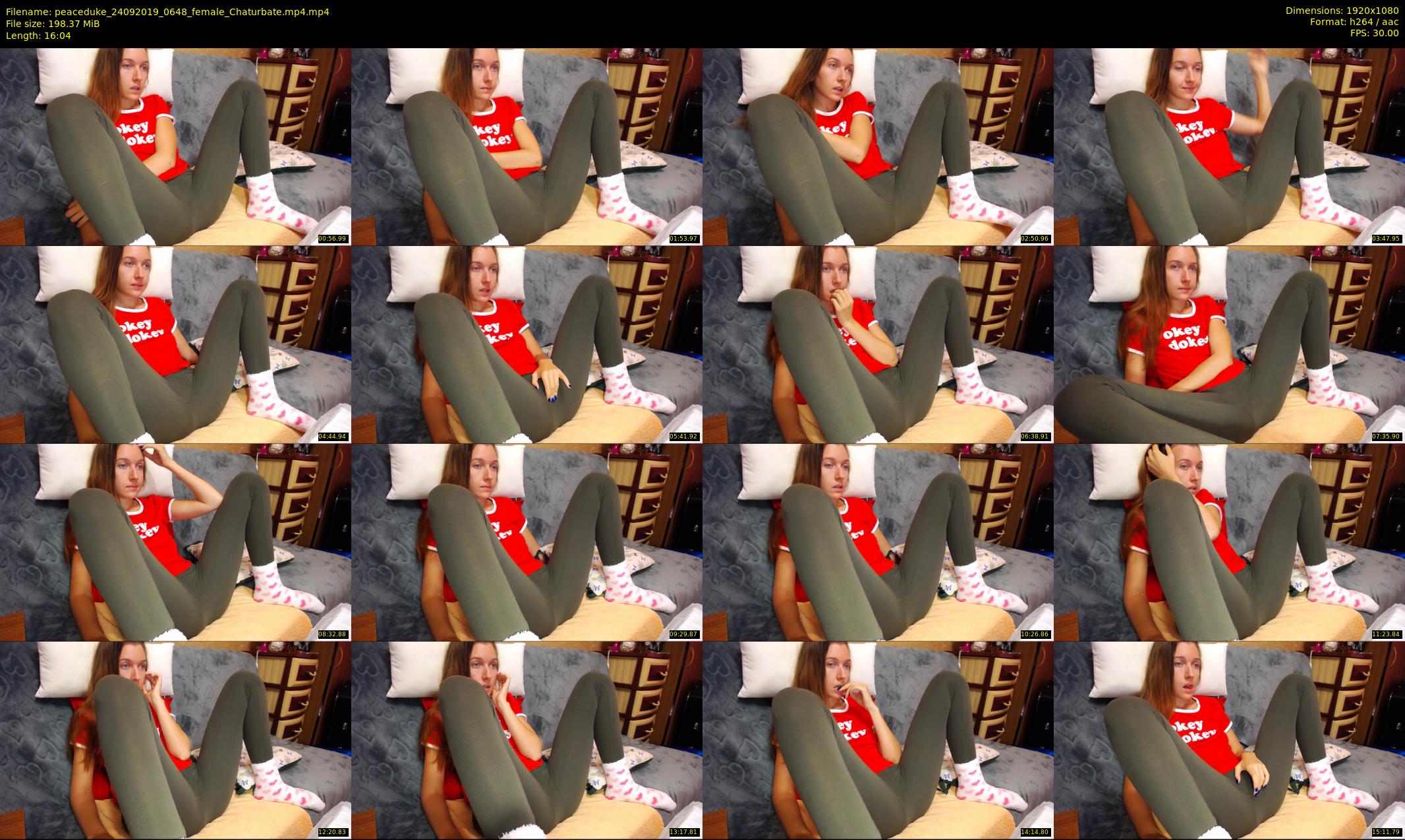 peaceduke — 17 minute Chaturbate female cam show recording, 1080p, Sep 24, 2019