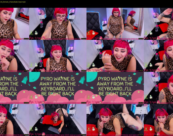 pyrowayne — 43 minute Chaturbate female cam show recording, 720p, Sep 25, 2019