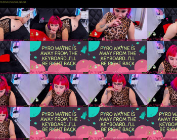 pyrowayne — 43 minute Chaturbate female cam show recording, 720p, Sep 25, 2019