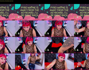 pyrowayne — 34 minute Chaturbate female cam show recording, 720p, Sep 25, 2019