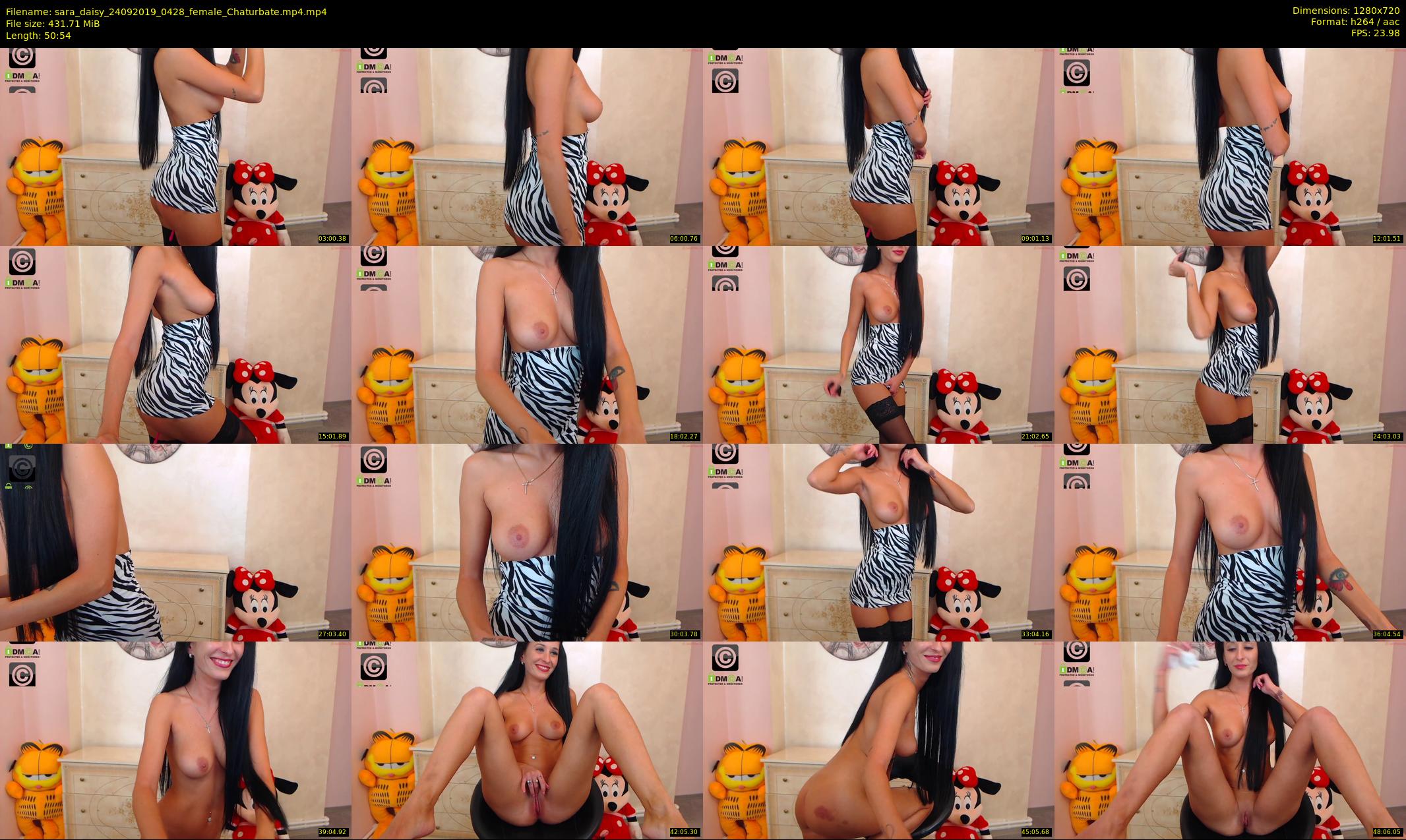 sara_daisy — 51 minute Chaturbate female cam show recording, 720p, Sep 24, 2019