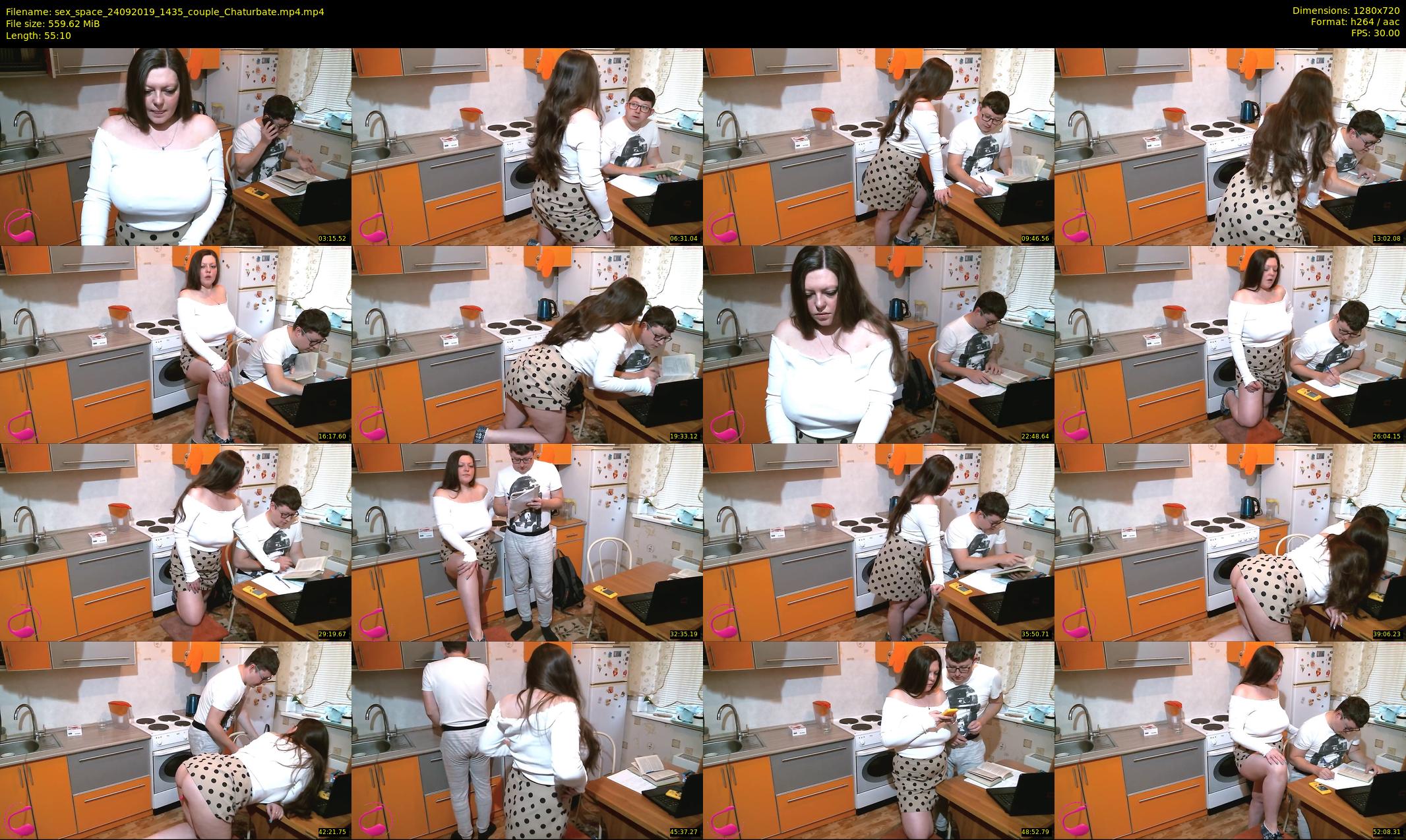 sex_space — 56 minute Chaturbate couple cam show recording, 720p, Sep 24, 2019
