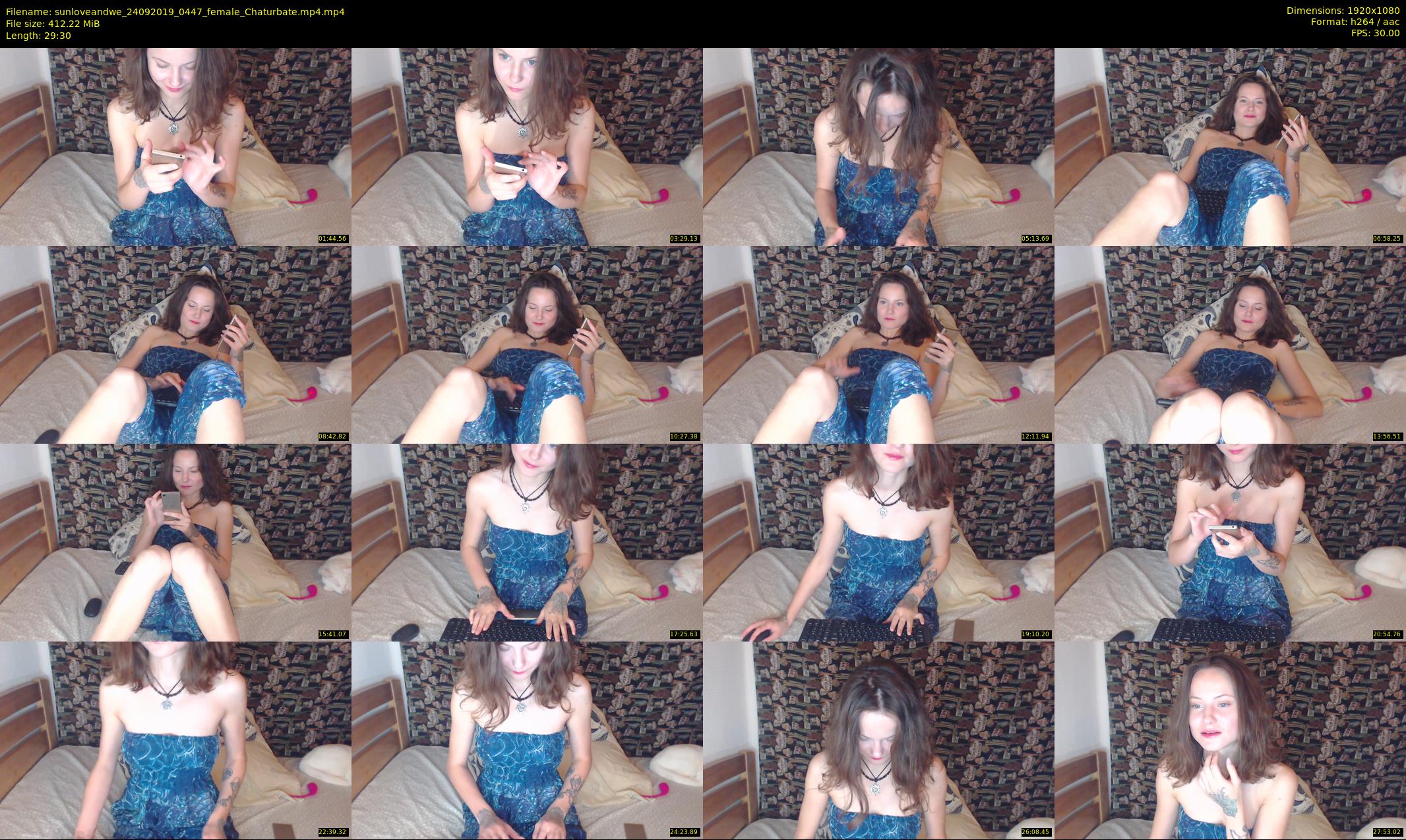 sunloveandwe — 30 minute Chaturbate female cam show recording, 1080p, Sep 24, 2019