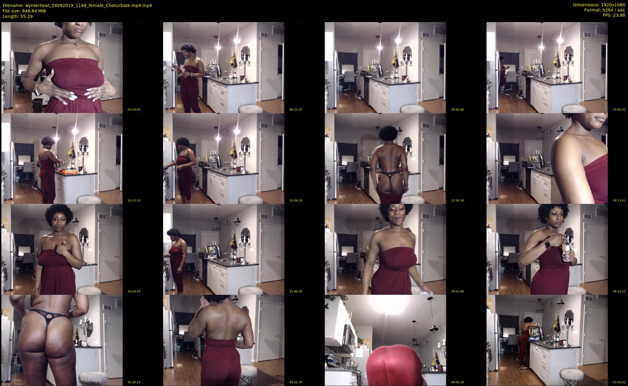 wynterheat — 56 minute Chaturbate female cam show recording, 1080p, Sep 24, 2019