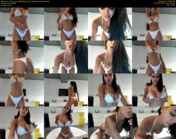 Alenaxoxo — 17 minute MyFreeCams cam show recording, 480p, Sep 25, 2019
