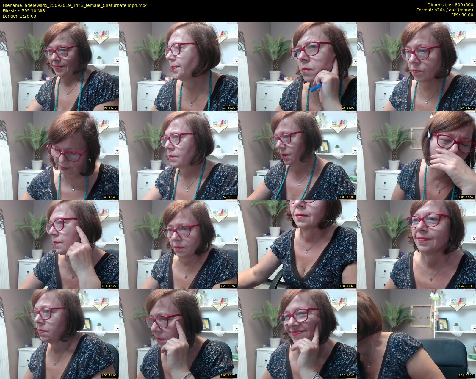 adelewildx — 149 minute Chaturbate female cam show recording, 480p, Sep 25, 2019
