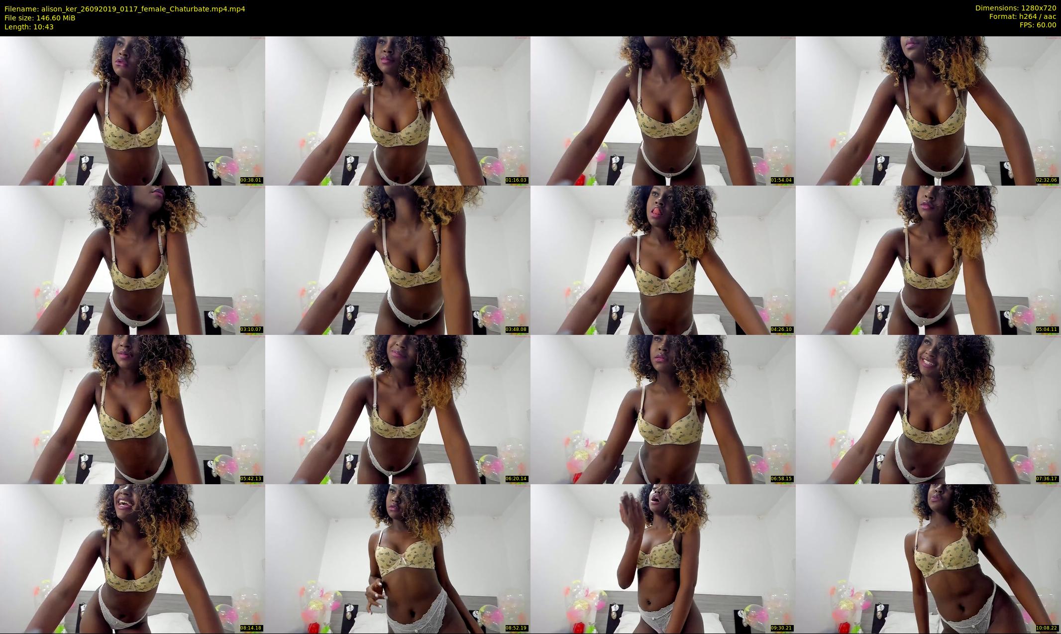 alison_ker — 11 minute Chaturbate female cam show recording, 720p, Sep 26, 2019