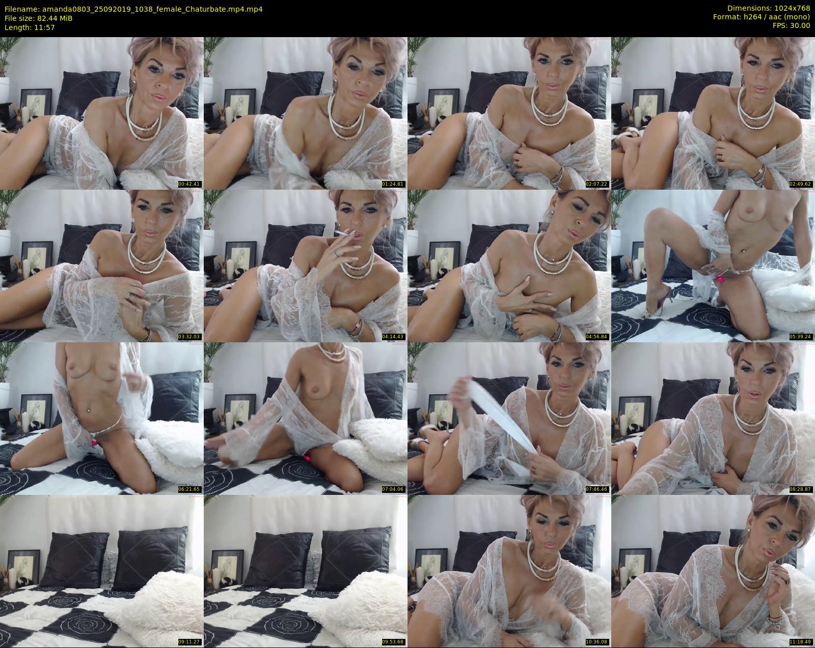 amanda0803 — 12 minute Chaturbate female cam show recording, 720p, Sep 25, 2019