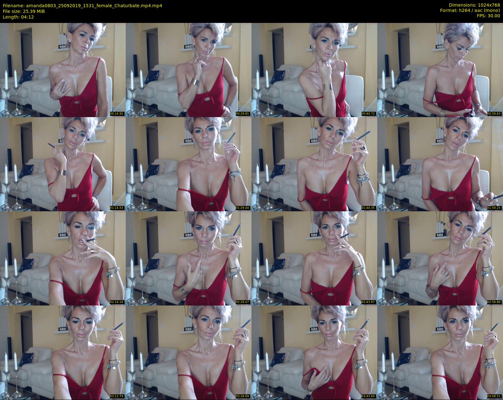 amanda0803 — 5 minute Chaturbate female cam show recording, 720p, Sep 25, 2019