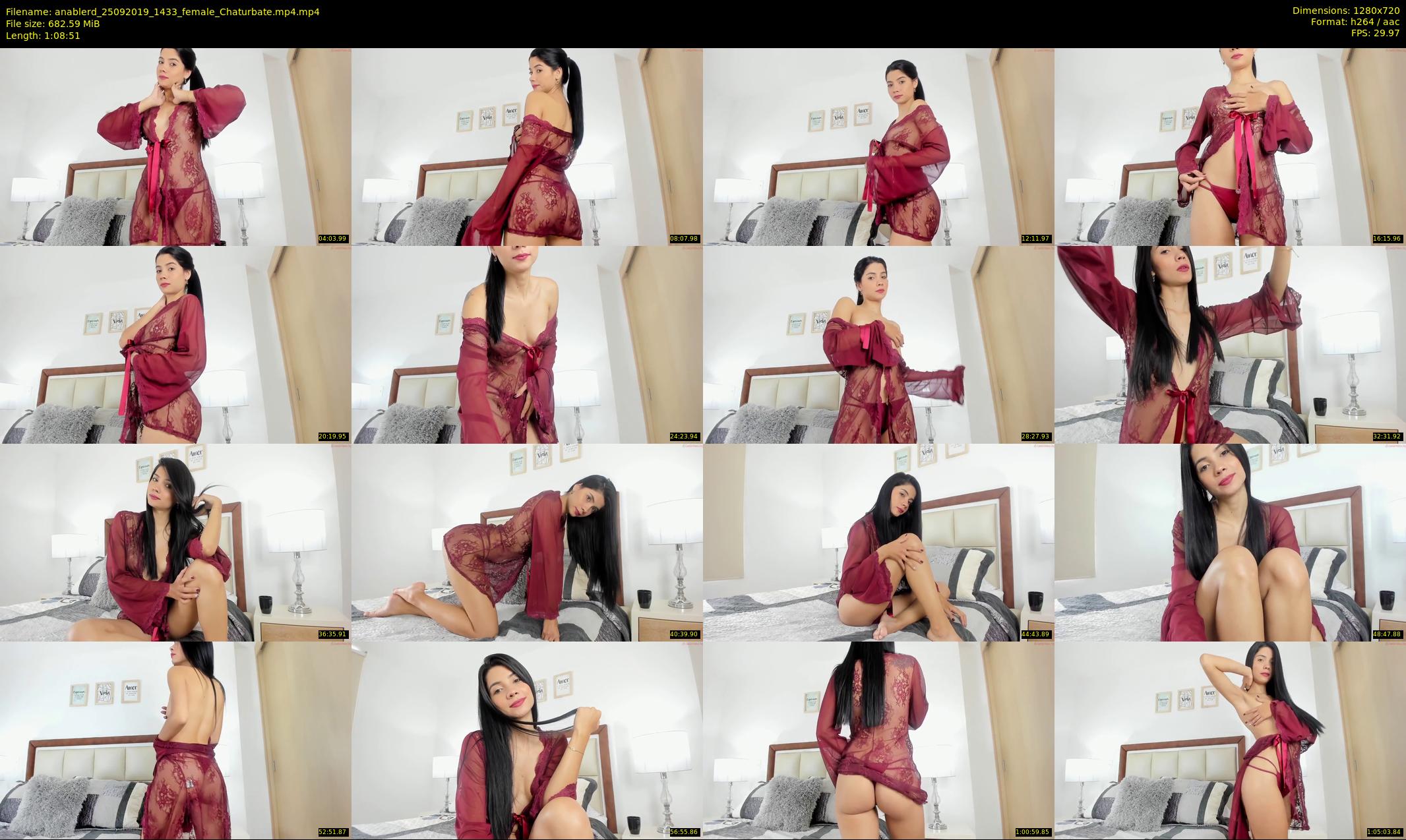 anablerd — 69 minute Chaturbate female cam show recording, 720p, Sep 25, 2019