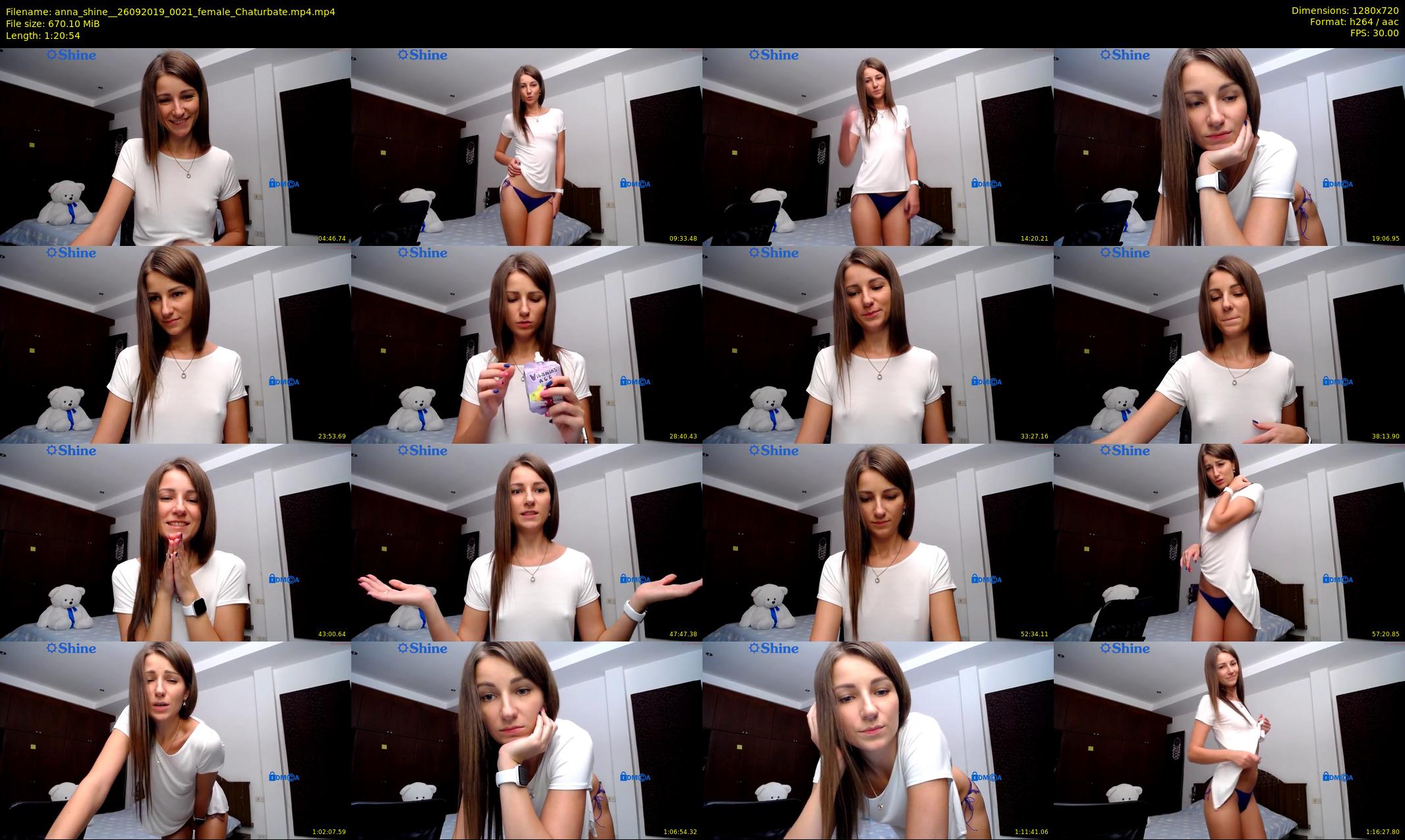 anna_shine_ — 81 minute Chaturbate female cam show recording, 720p, Sep 26, 2019