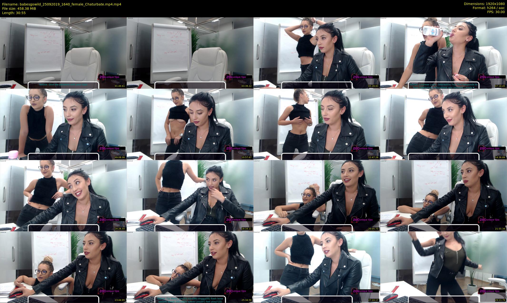 babesgowild — 31 minute Chaturbate couple cam show recording, 1080p, Sep 25, 2019
