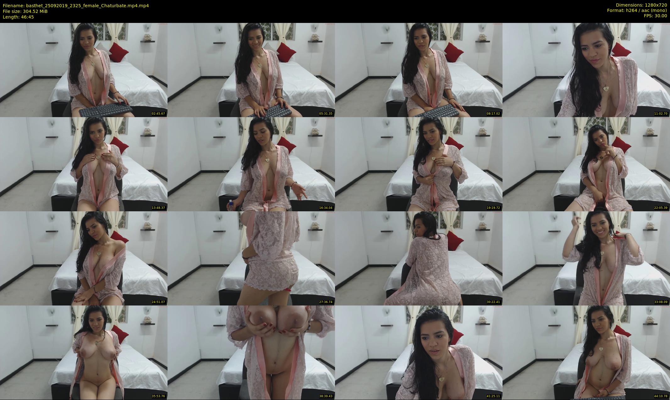 basthet — 47 minute Chaturbate female cam show recording, 720p, Sep 25, 2019