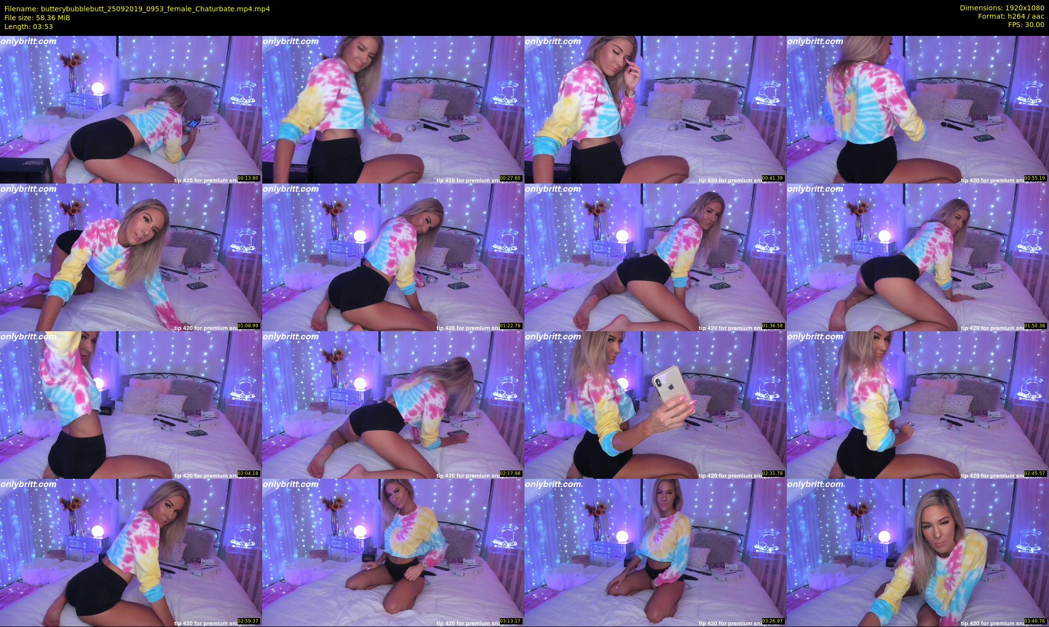 butterybubblebutt — 4 minute Chaturbate couple cam show recording, 1080p, Sep 25, 2019