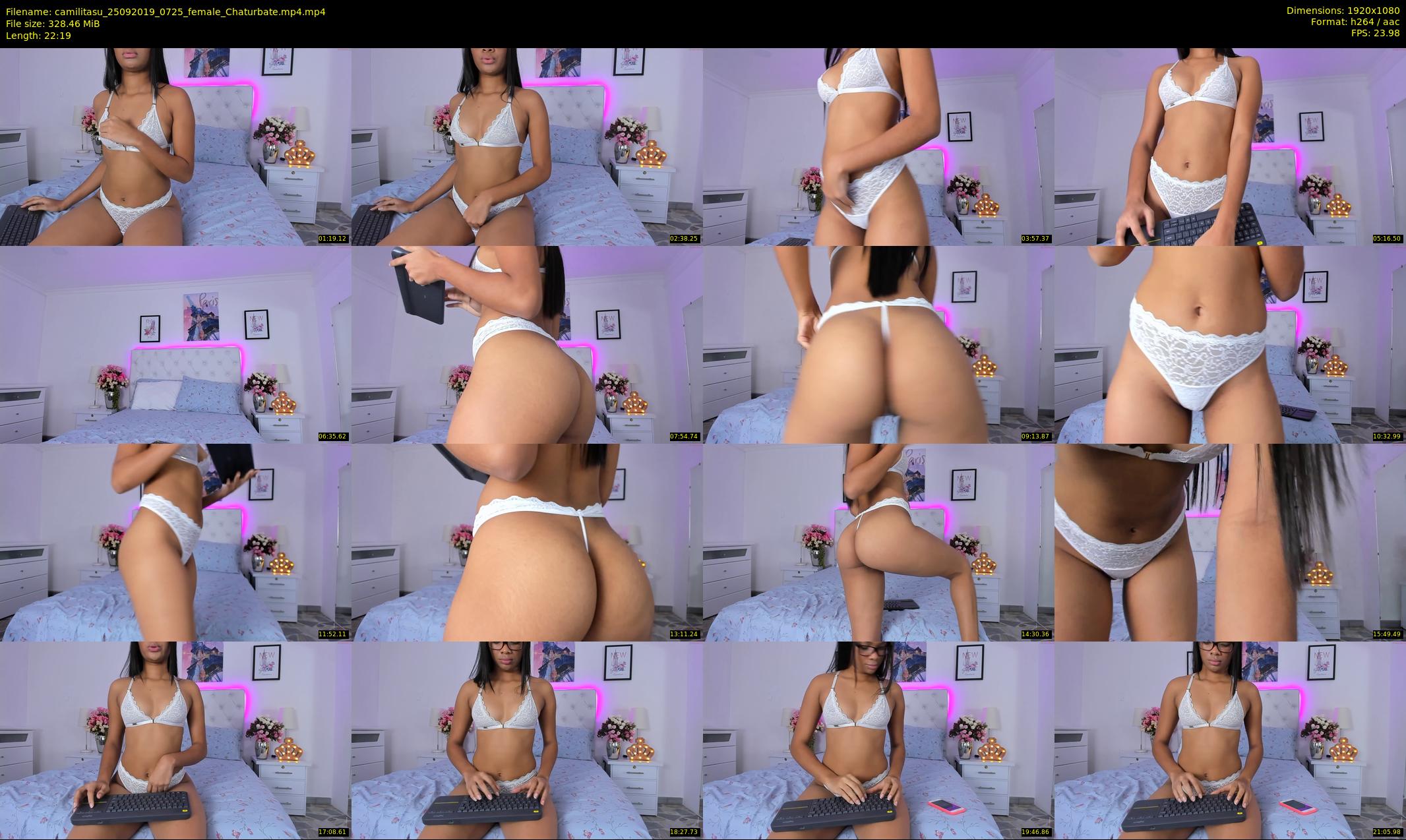 camilitasu — 23 minute Chaturbate female cam show recording, 1080p, Sep 25, 2019