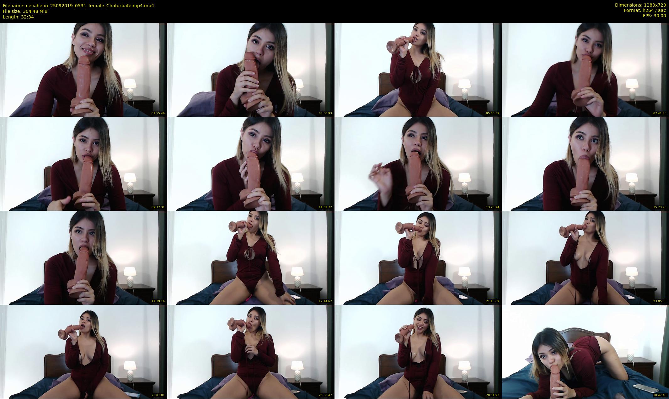 celiahenn — 33 minute Chaturbate female cam show recording, 720p, Sep 25, 2019