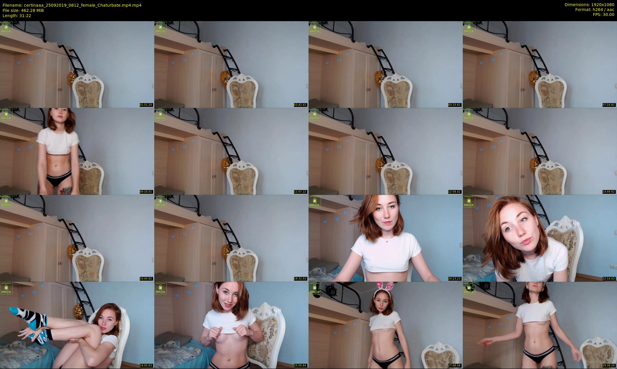 certinaaa — 32 minute Chaturbate female cam show recording, 1080p, Sep 25, 2019