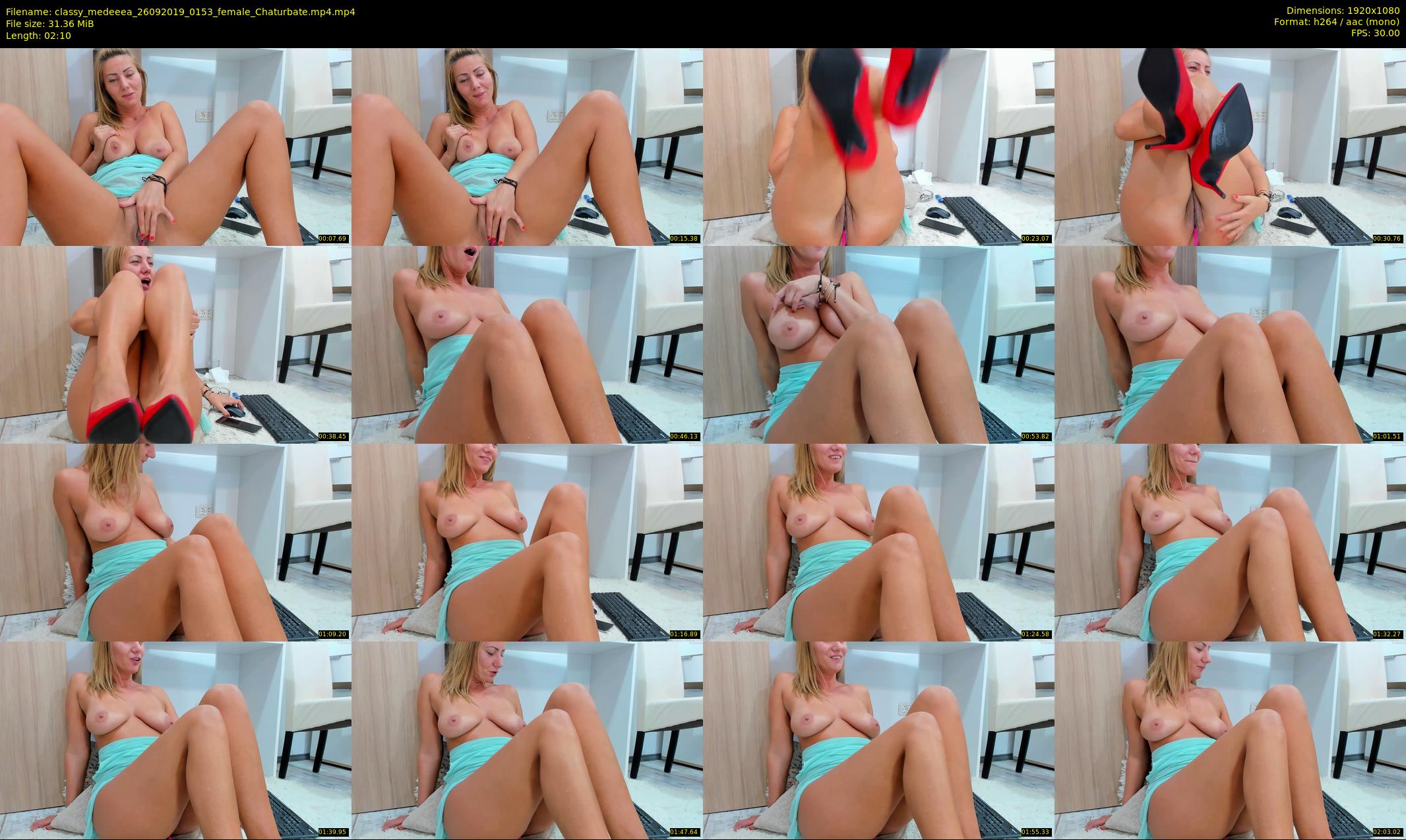 classy_medeeea — 3 minute Chaturbate female cam show recording, 1080p, Sep 26, 2019