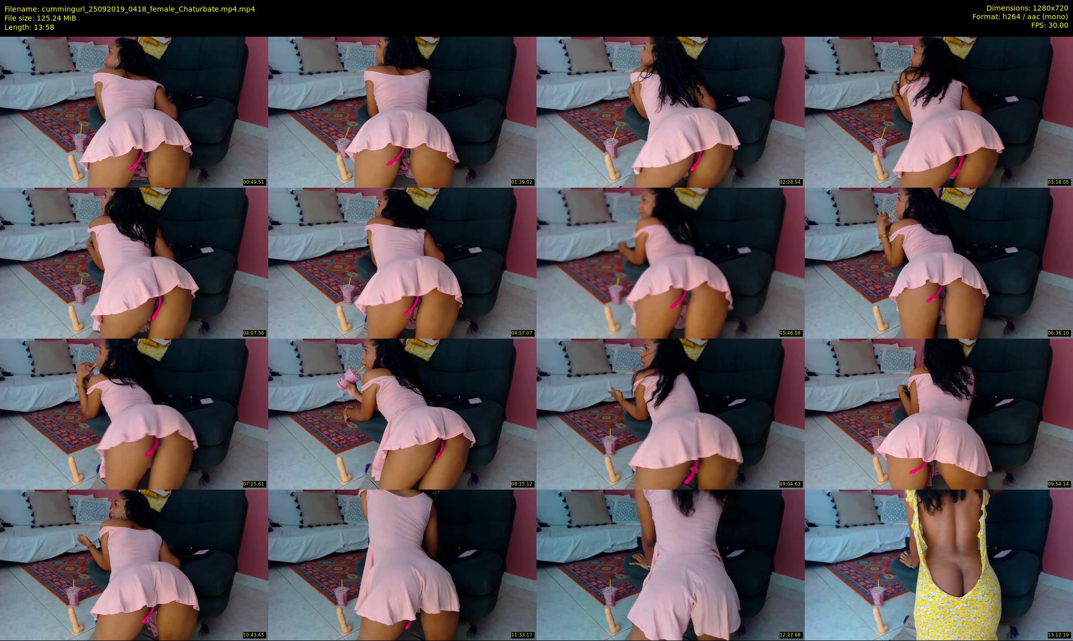 cummingurl — 14 minute Chaturbate couple cam show recording, 720p, Sep 25, 2019