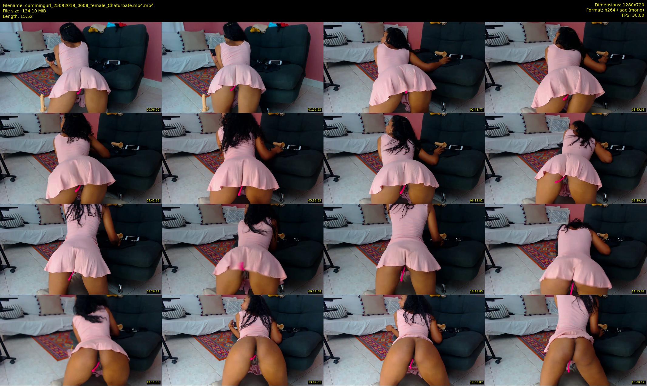 cummingurl — 16 minute Chaturbate couple cam show recording, 720p, Sep 25, 2019