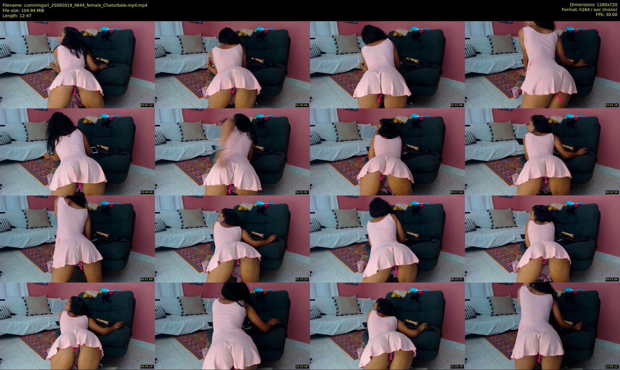 cummingurl — 13 minute Chaturbate couple cam show recording, 720p, Sep 25, 2019