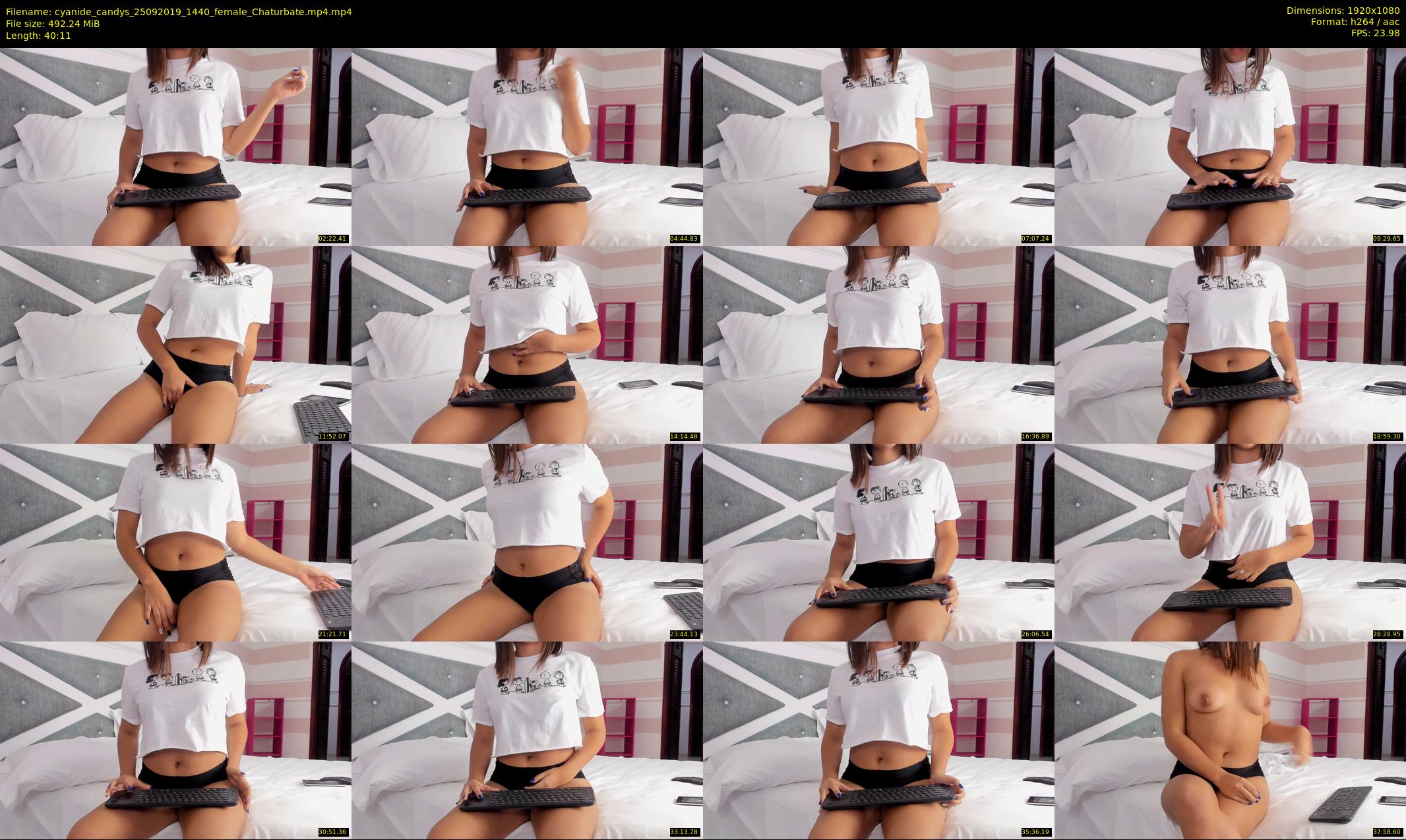 cyanide_candys — 41 minute Chaturbate female cam show recording, 1080p, Sep 25, 2019