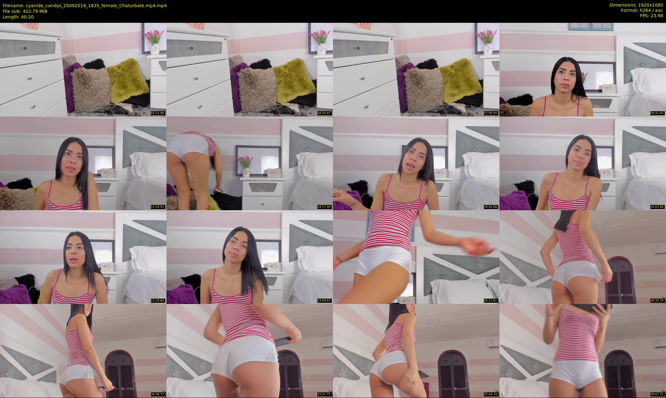 cyanide_candys — 41 minute Chaturbate female cam show recording, 1080p, Sep 25, 2019