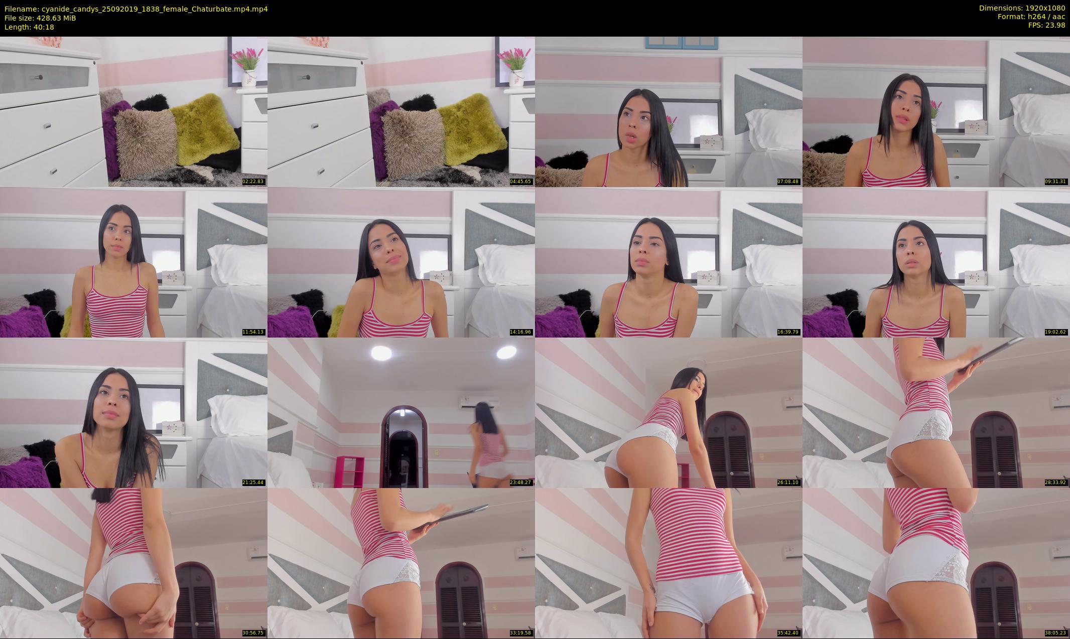 cyanide_candys — 41 minute Chaturbate female cam show recording, 1080p, Sep 25, 2019