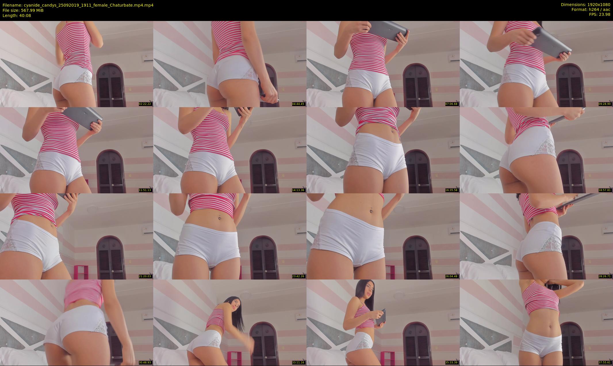 cyanide_candys — 41 minute Chaturbate female cam show recording, 1080p, Sep 25, 2019