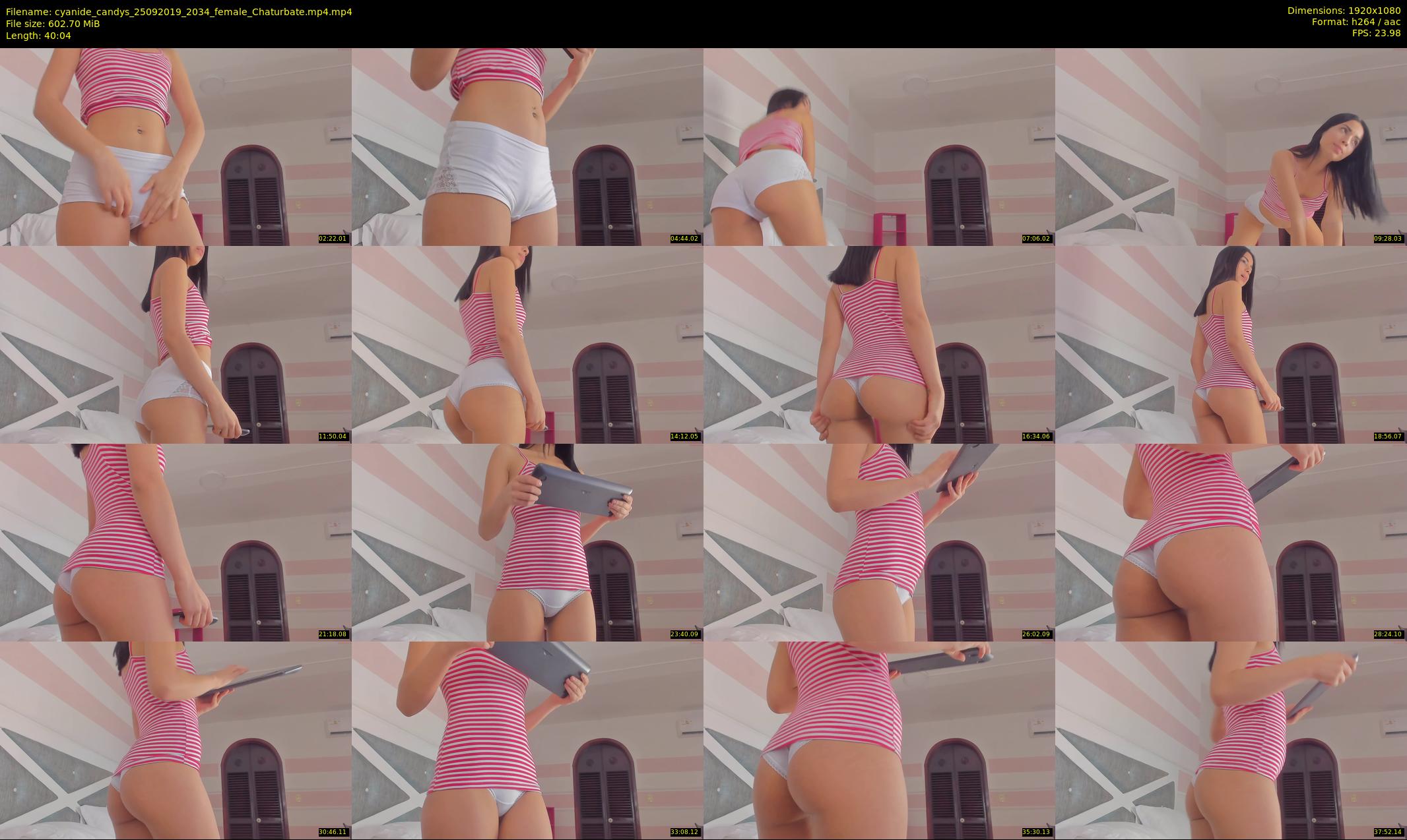 cyanide_candys — 41 minute Chaturbate female cam show recording, 1080p, Sep 25, 2019