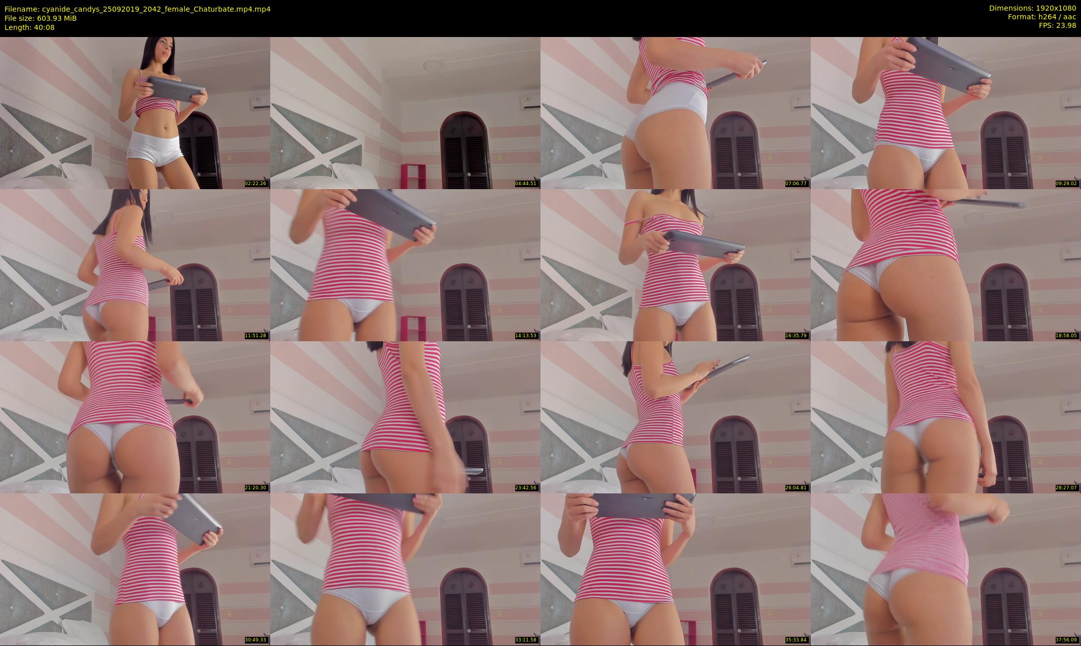cyanide_candys — 41 minute Chaturbate female cam show recording, 1080p, Sep 25, 2019