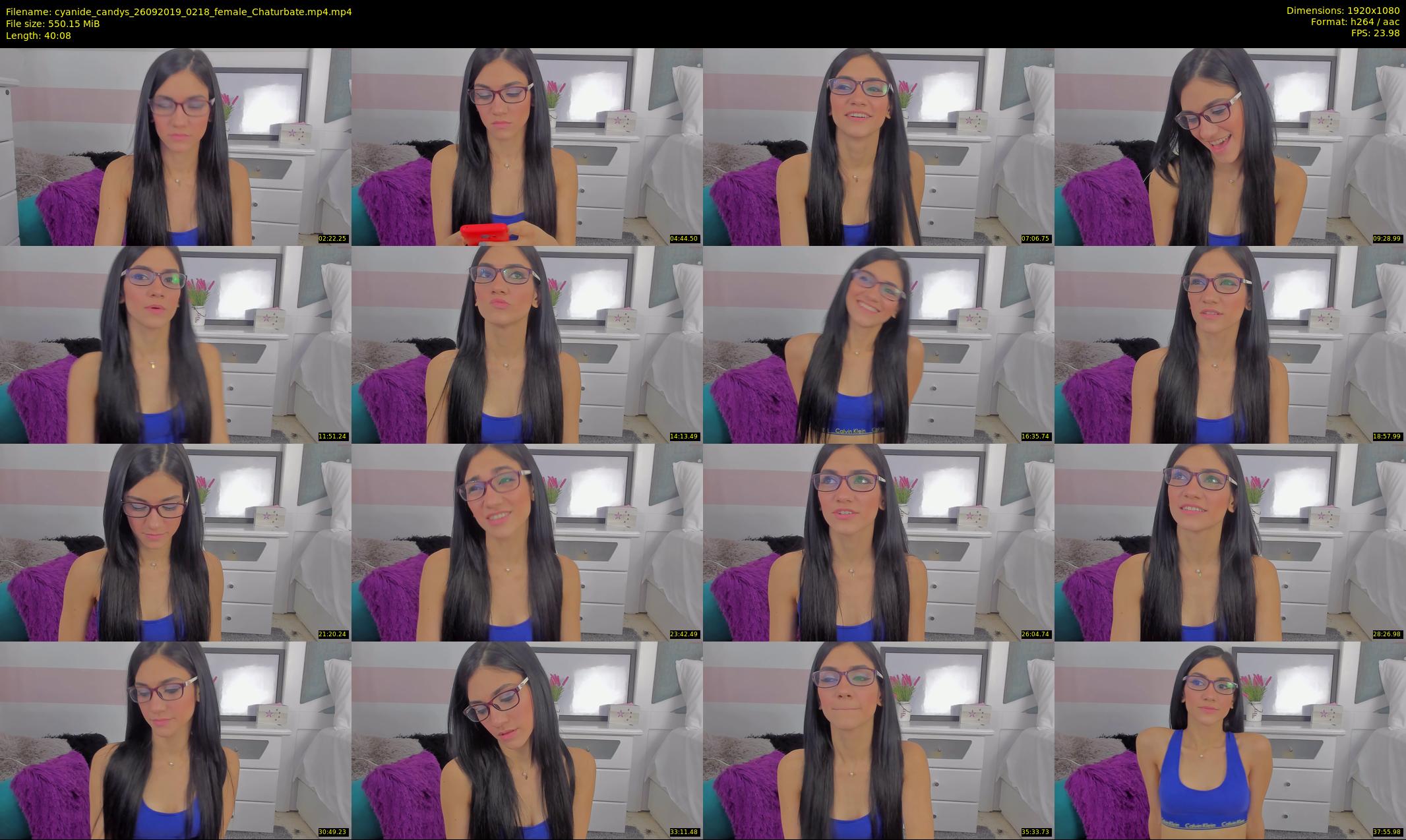 cyanide_candys — 41 minute Chaturbate female cam show recording, 1080p, Sep 26, 2019