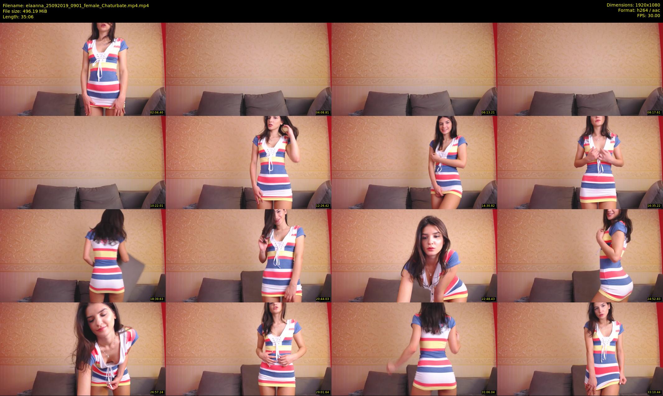 elaanna — 36 minute Chaturbate female cam show recording, 1080p, Sep 25, 2019