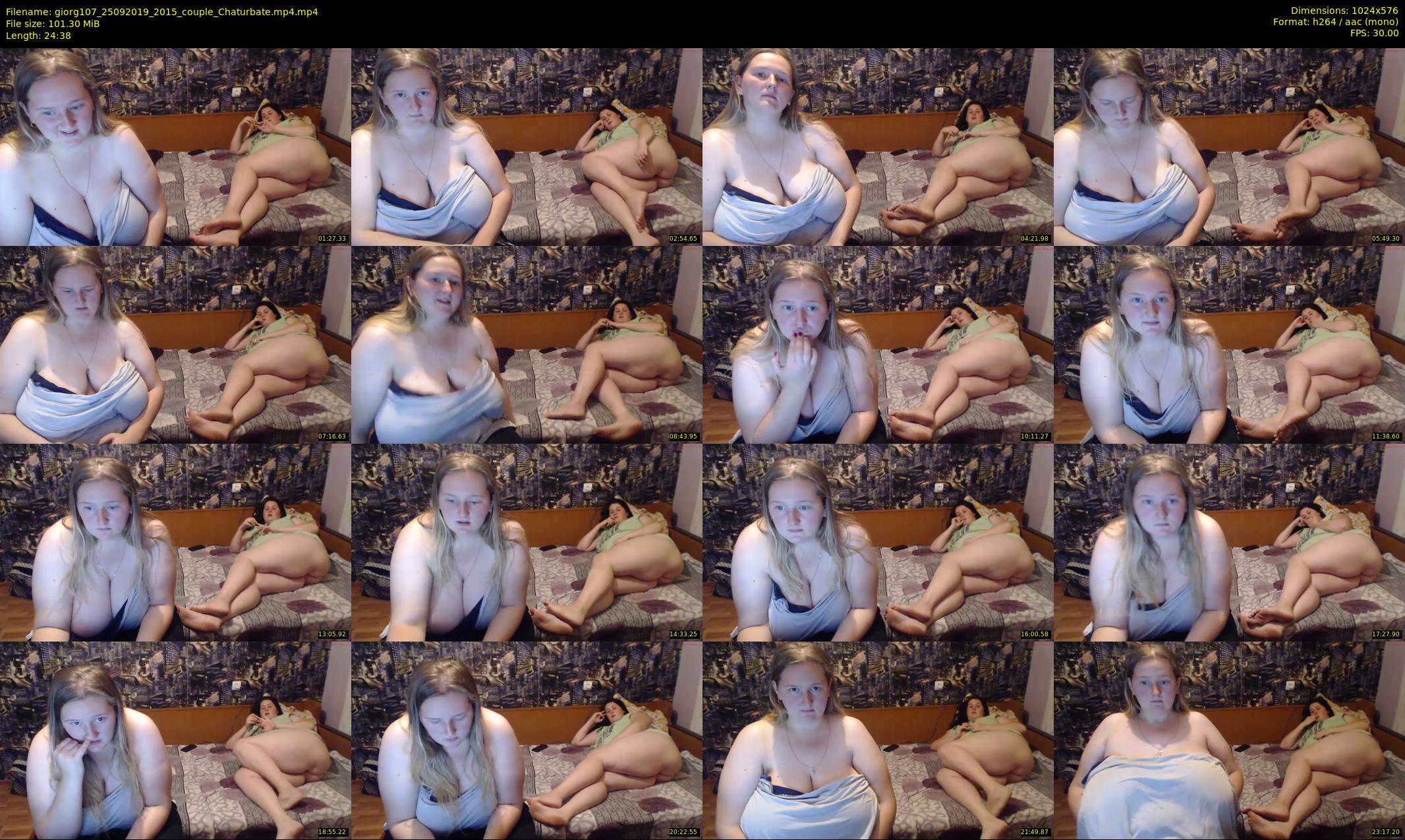 giorg107 — 25 minute Chaturbate couple cam show recording, 480p, Sep 25, 2019