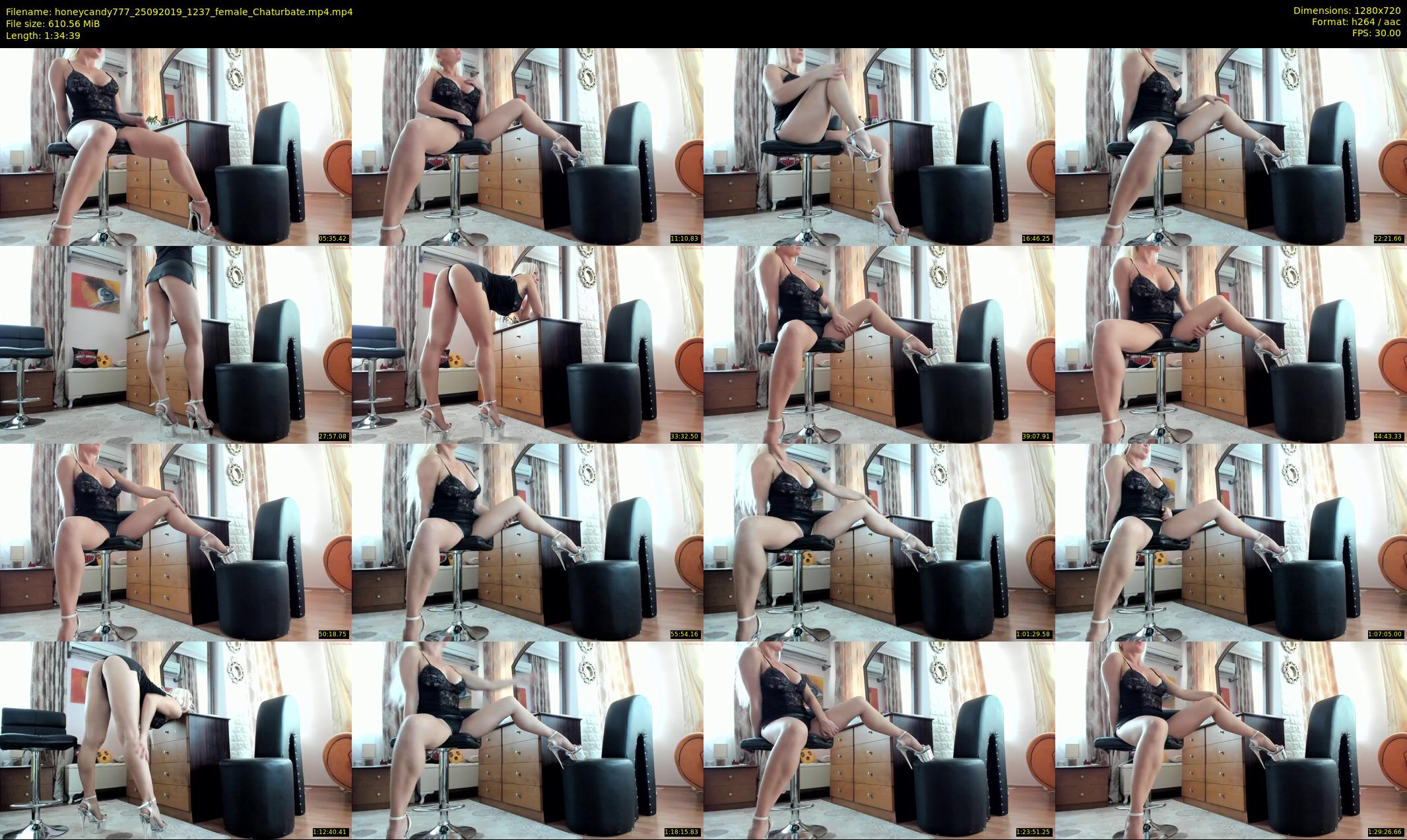 honeycandy777 — 95 minute Chaturbate couple cam show recording, 720p, Sep 25, 2019