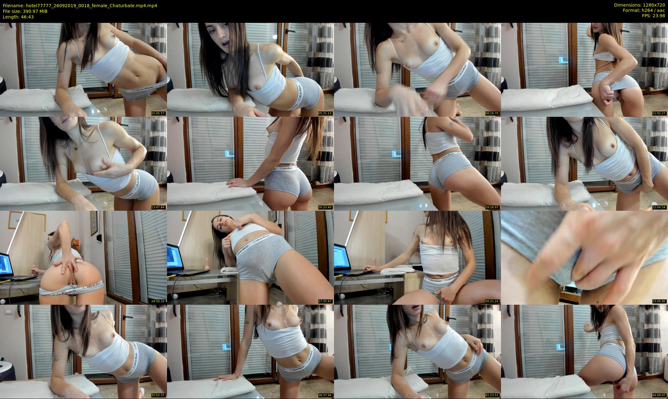 hotel77777 — 47 minute Chaturbate female cam show recording, 720p, Sep 26, 2019