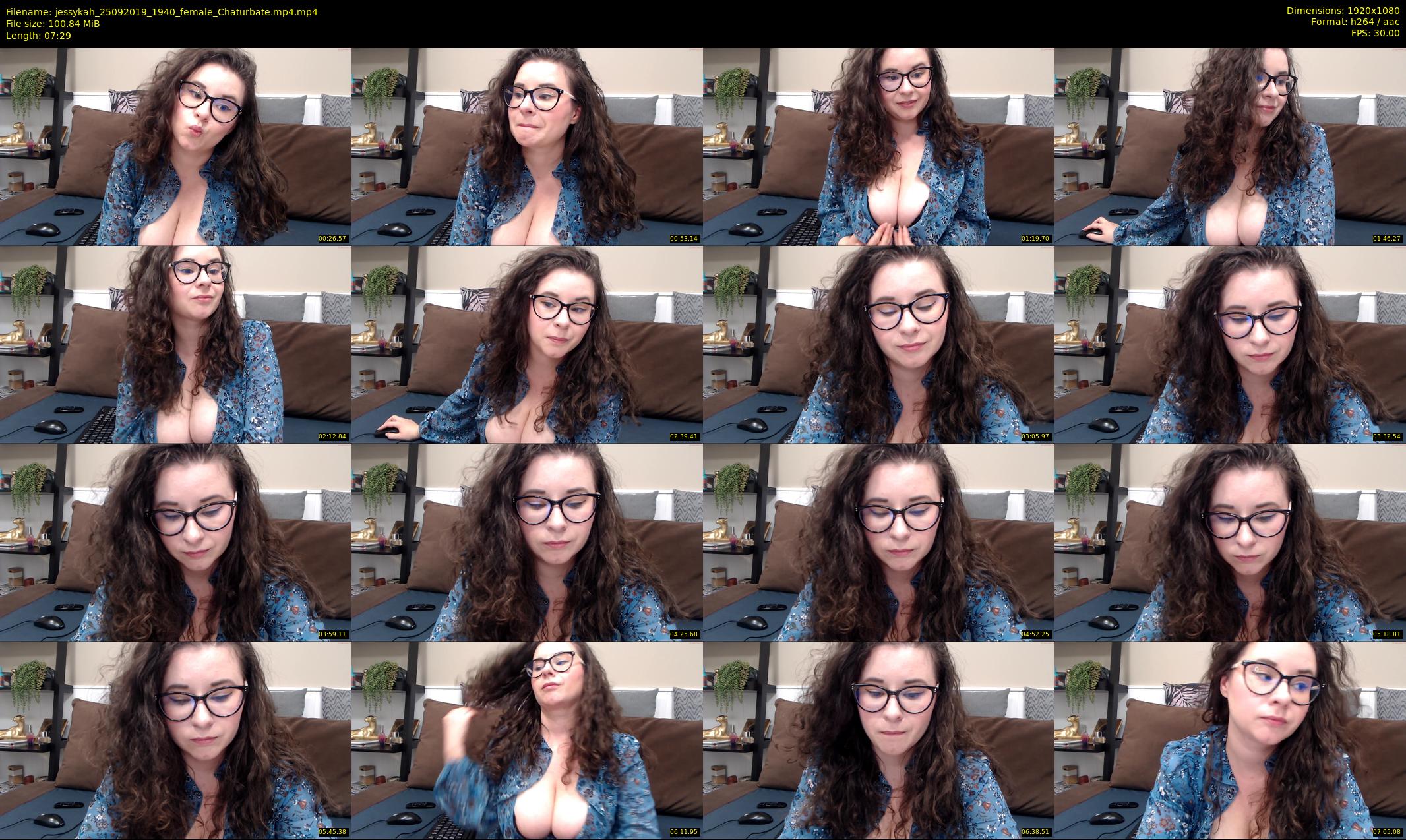 jessykah — 8 minute Chaturbate female cam show recording, 1080p, Sep 25, 2019