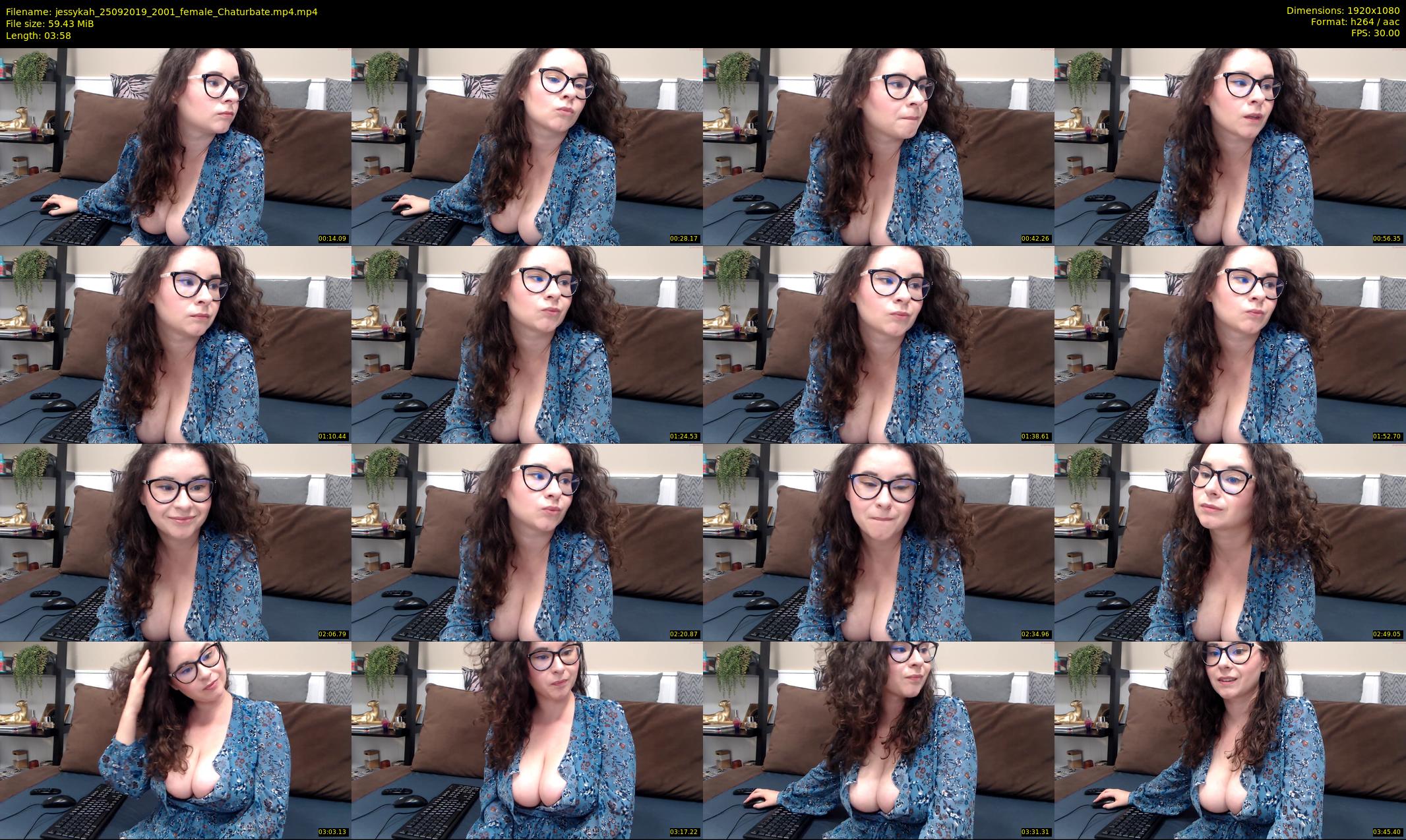jessykah — 4 minute Chaturbate female cam show recording, 1080p, Sep 25, 2019