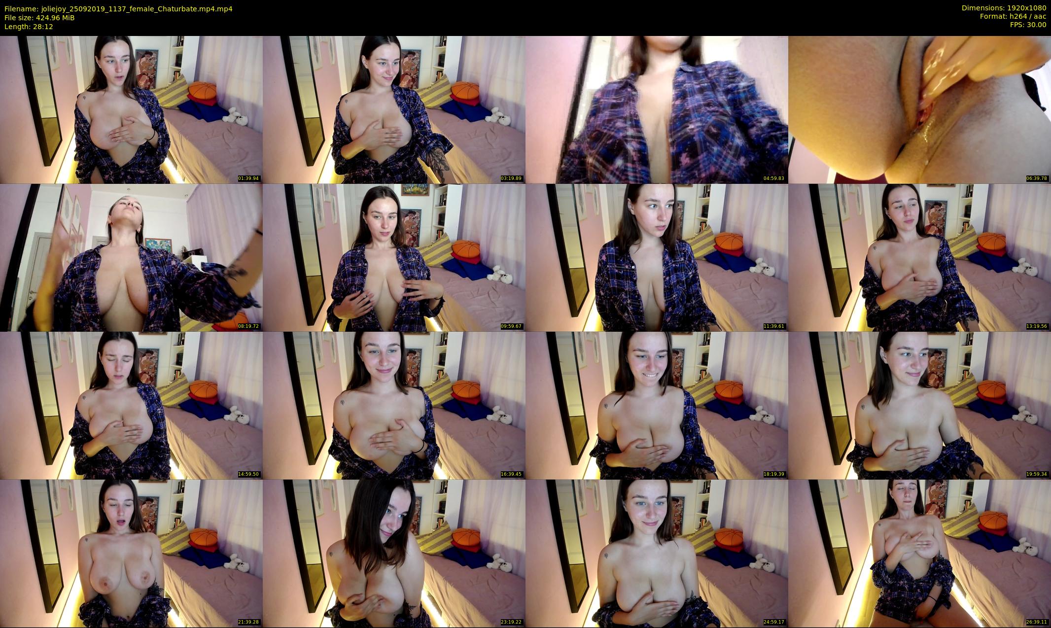joliejoy — 29 minute Chaturbate female cam show recording, 1080p, Sep 25, 2019