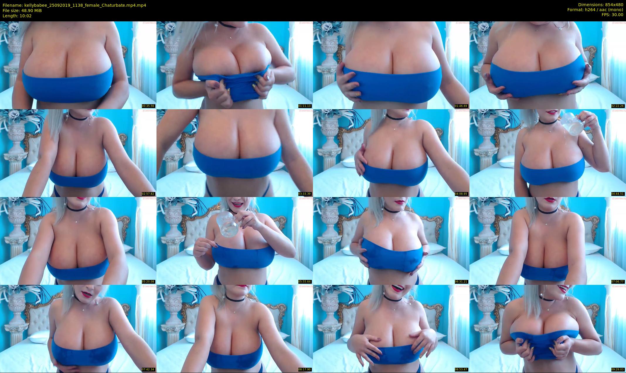kellybabee — 11 minute Chaturbate female cam show recording, 480p, Sep 25, 2019