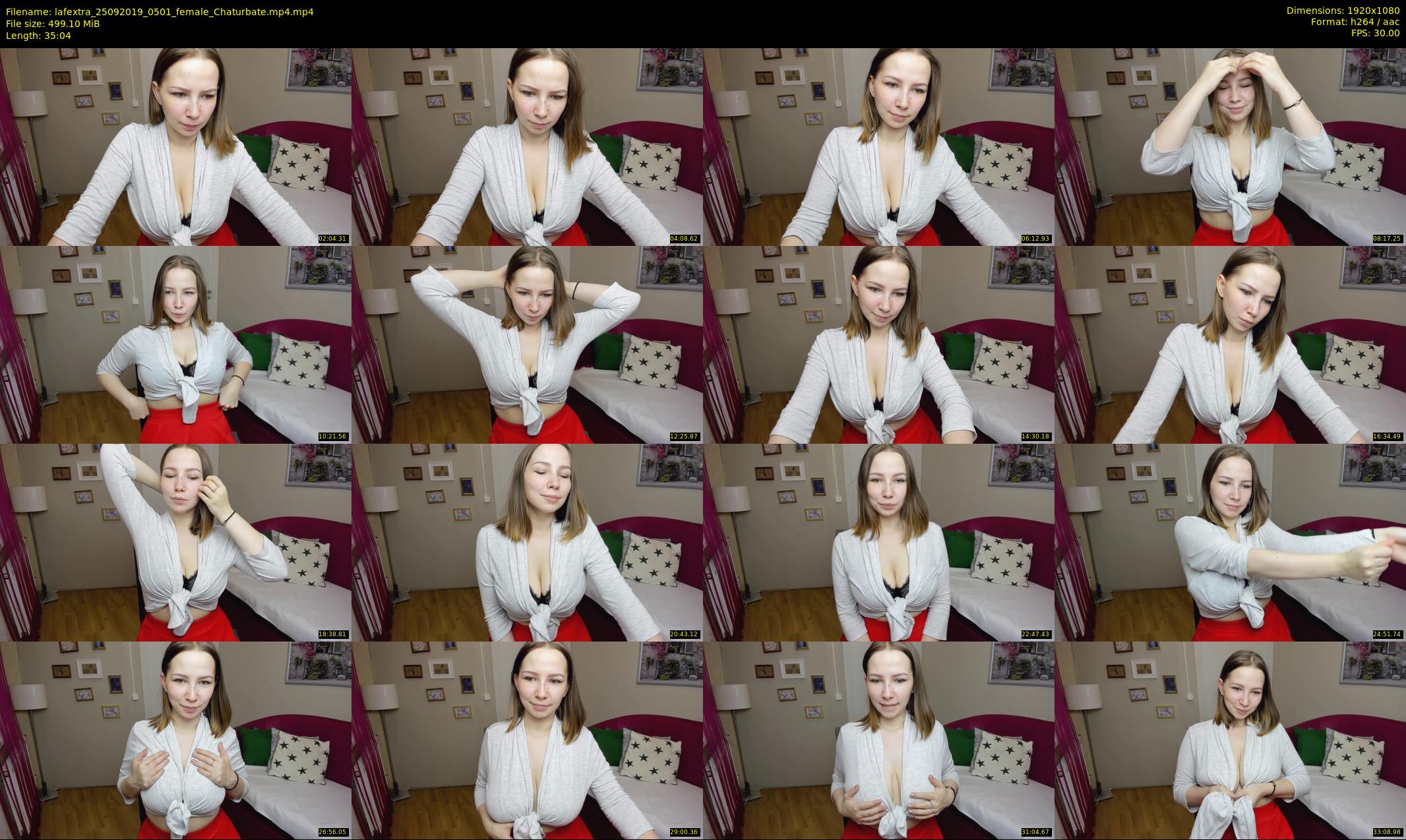 lafextra — 36 minute Chaturbate female cam show recording, 1080p, Sep 25, 2019