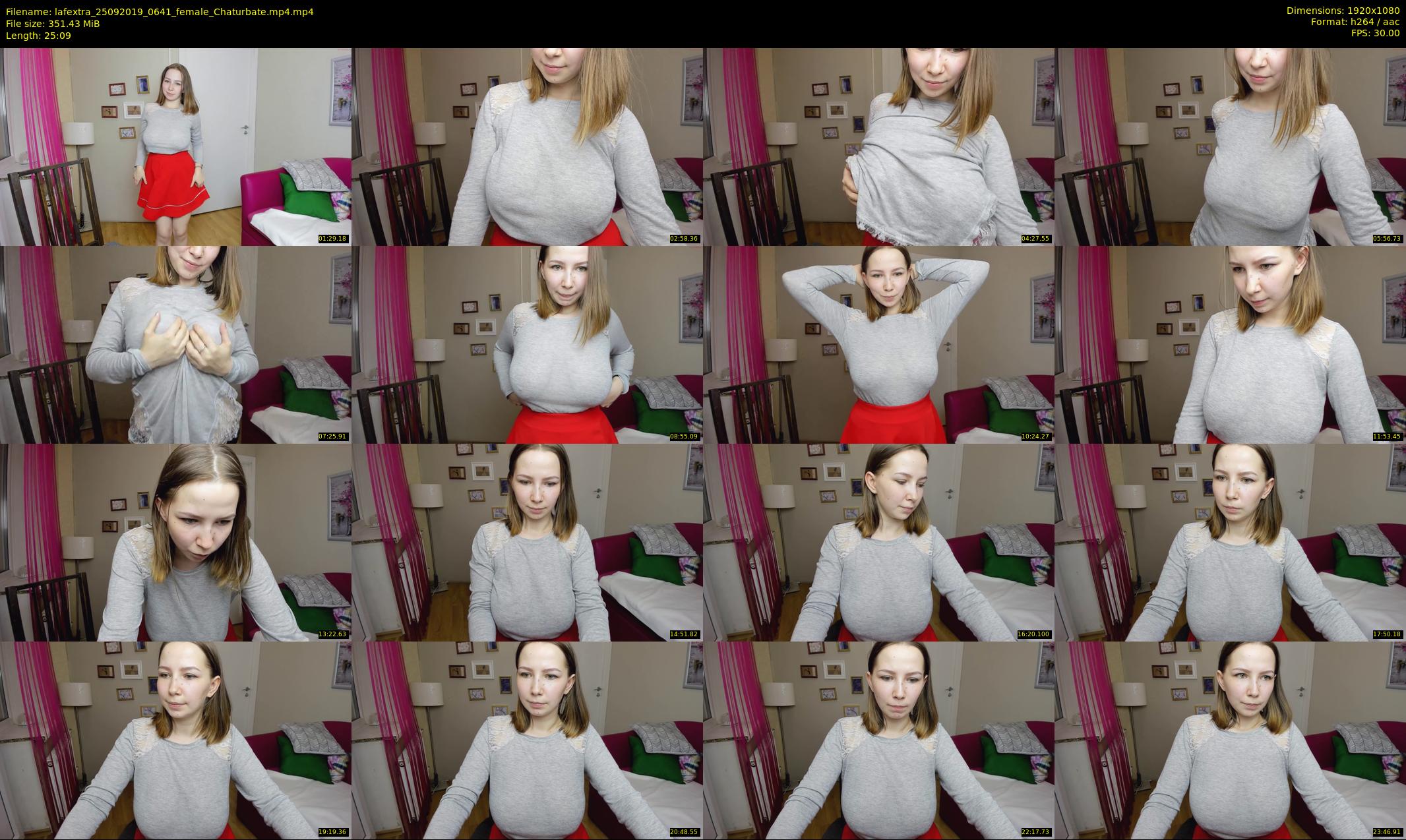 lafextra — 26 minute Chaturbate female cam show recording, 1080p, Sep 25, 2019