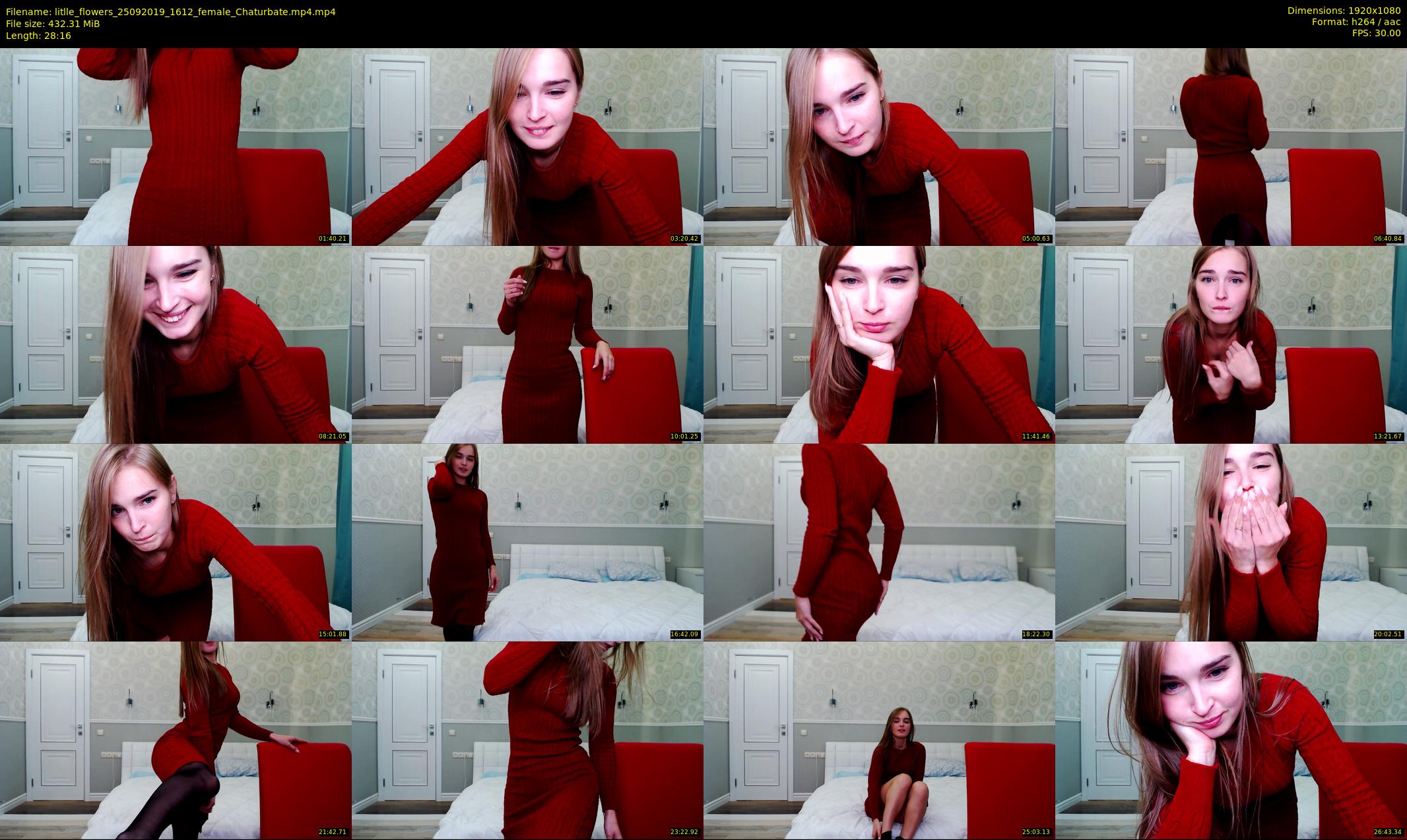 litlle_flowers — 29 minute Chaturbate female cam show recording, 1080p, Sep 25, 2019