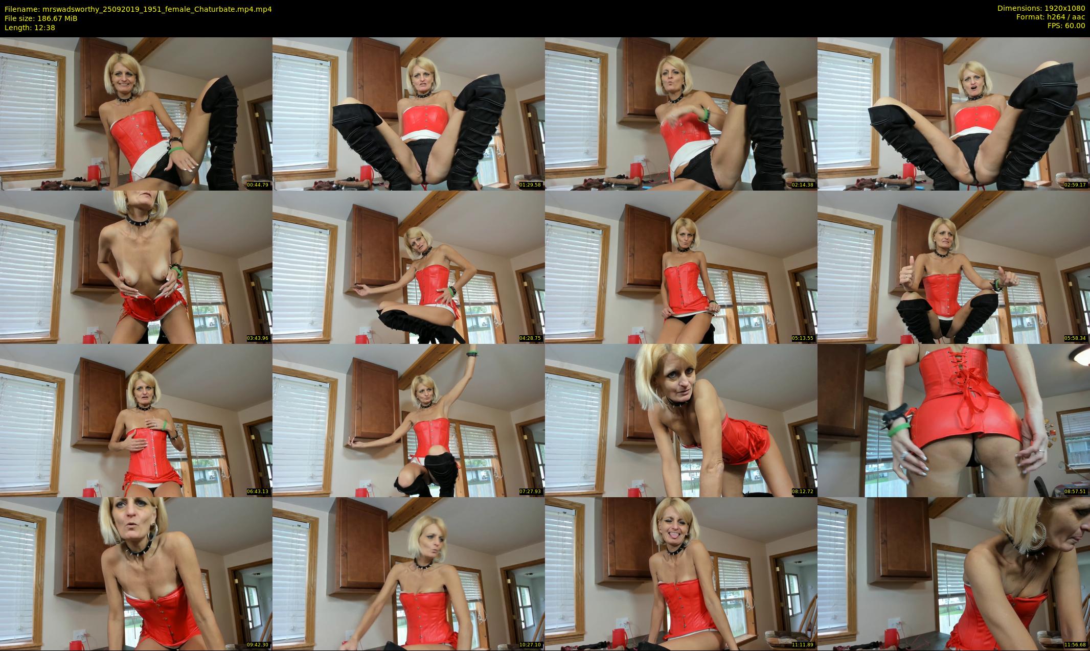 mrswadsworthy — 13 minute Chaturbate female cam show recording, 1080p, Sep 25, 2019
