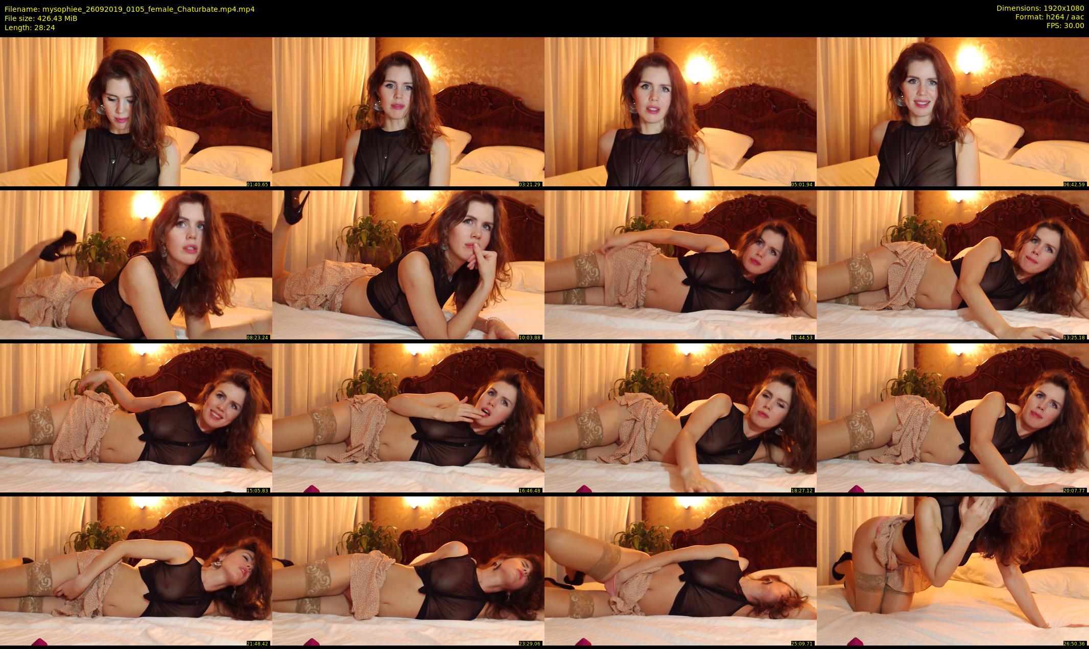mysophiee — 29 minute Chaturbate female cam show recording, 1080p, Sep 26, 2019