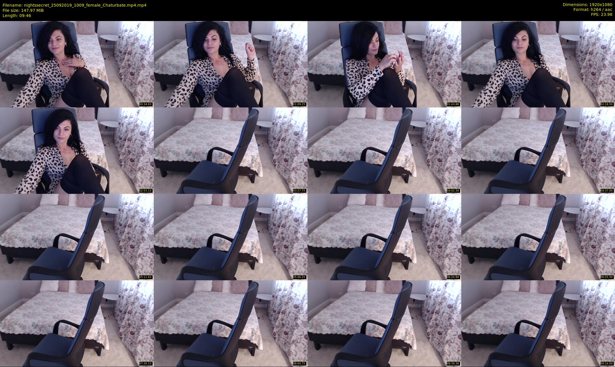 nightssecret — 10 minute Chaturbate female cam show recording, 1080p, Sep 25, 2019